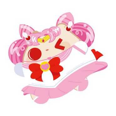 Shumi Mascot: Sailor Moon - Sailor Chibi Moon Sticker (ONLINE ORDER ONLY)