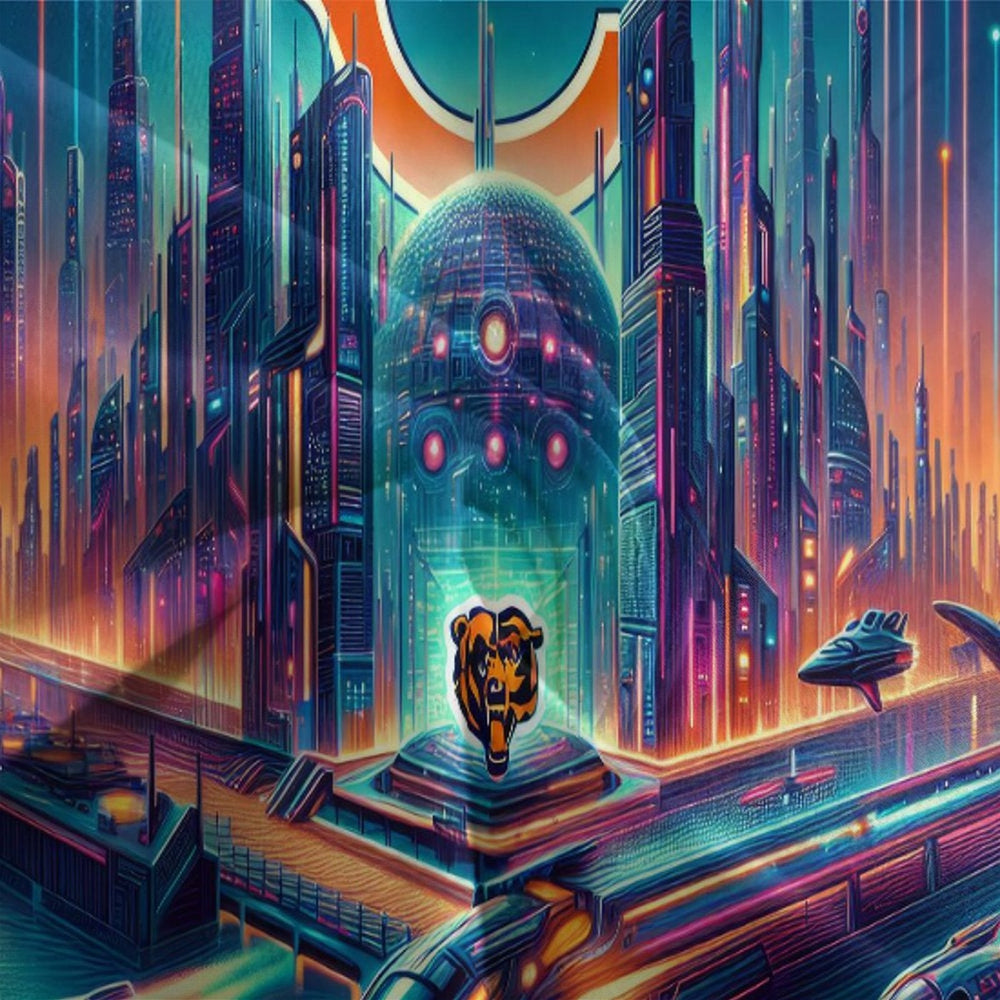 Chicago Bears Bedding Set Duvet Cover Without Filler (Online Order Only)