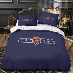 Chicago Bears Bedding Set Duvet Cover Without Filler (Online Order Only)