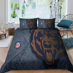 Chicago Bears Bedding Set Duvet Cover Without Filler (Online Order Only)