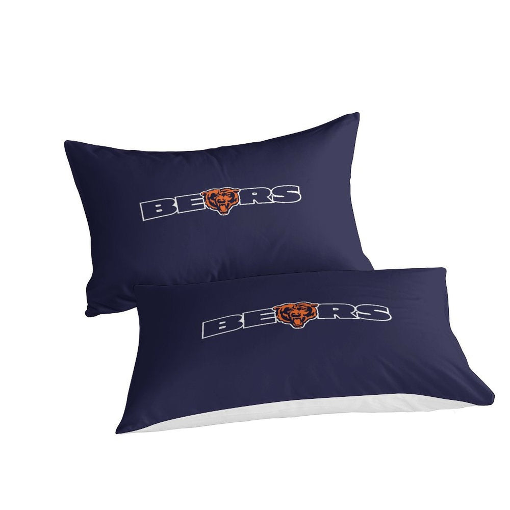 Chicago Bears Bedding Set Duvet Cover Without Filler (Online Order Only)