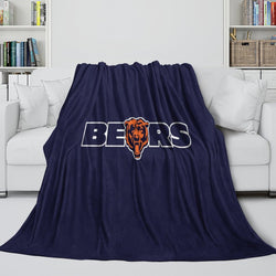 Chicago Bears Blanket Flannel Fleece Throw Room Decoration (Online Order Only)