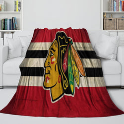 Chicago Blackhawks Blanket Flannel Throw Kids Room Decoration (Online Order Only)
