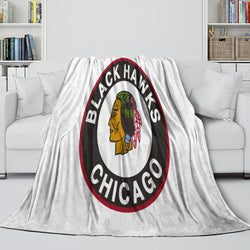Chicago Blackhawks Blanket Flannel Throw Kids Room Decoration (Online Order Only)
