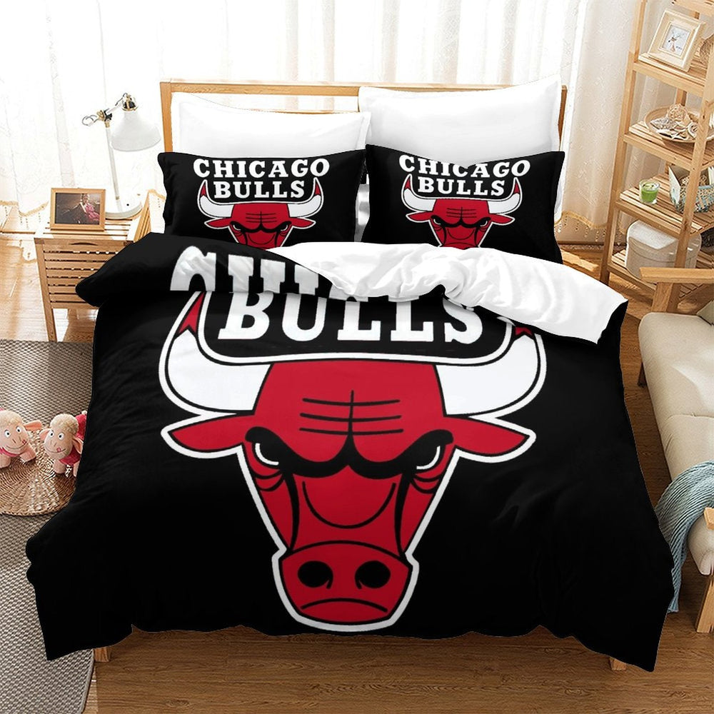 Chicago Bulls Bedding Set Duvet Cover Without Filler (Online Order Only)