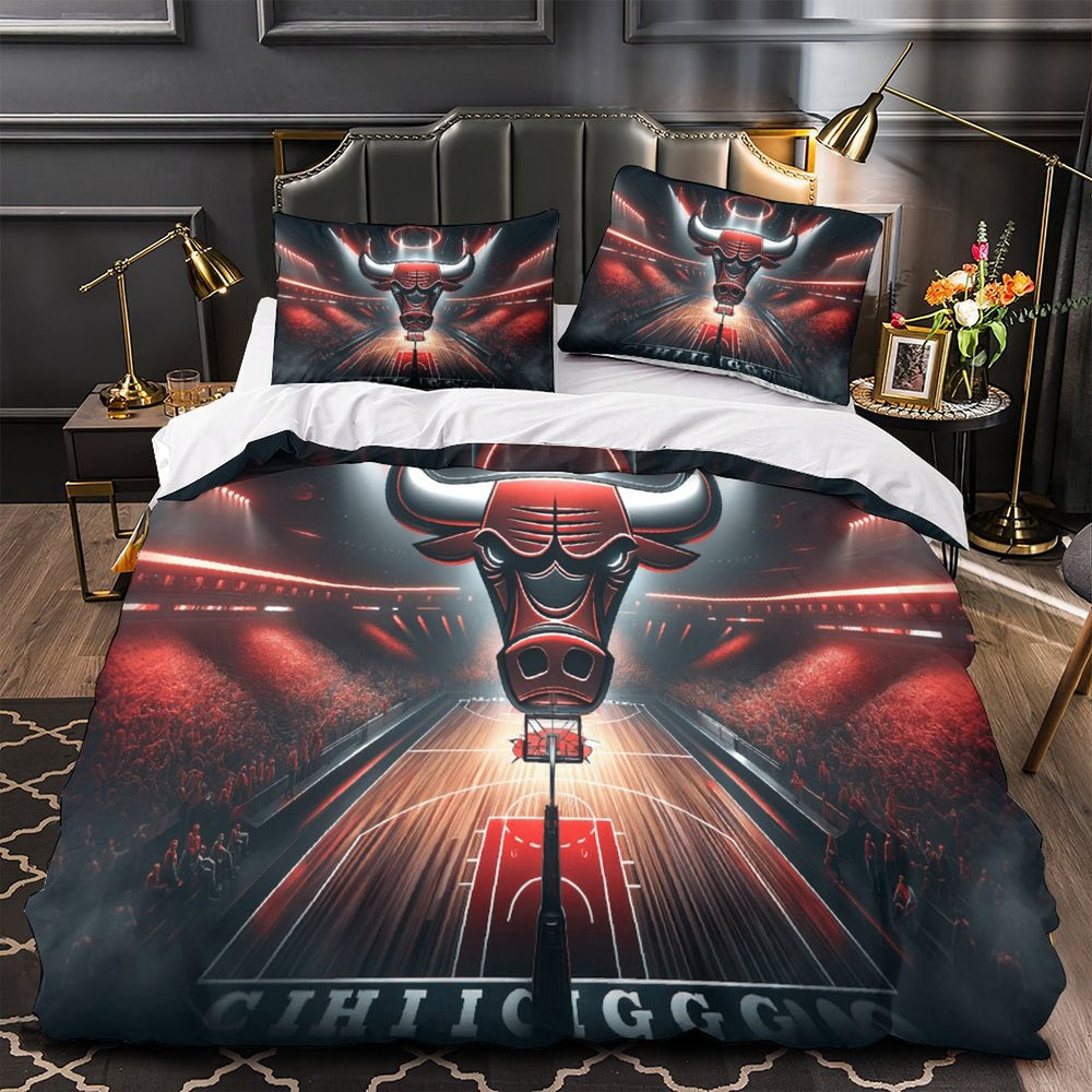 Chicago Bulls Bedding Set Duvet Cover Without Filler (Online Order Only)