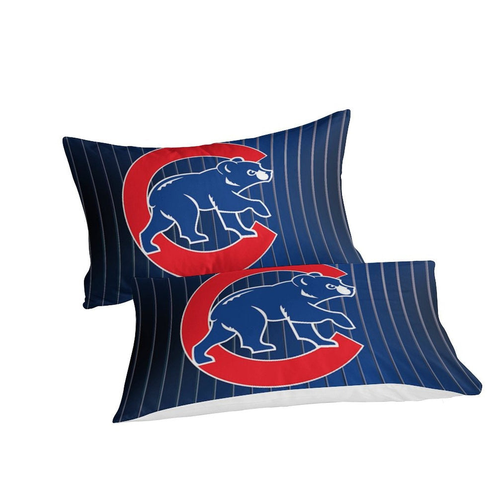Chicago Cubs Bedding Set Quilt Cover Without Filler (Online Order Only)