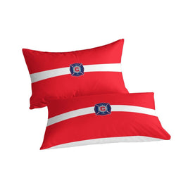 Chicago Fire Soccer Club Bedding Set Duvet Cover Without Filler (Online Order Only)
