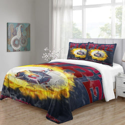 Chicago Fire Soccer Club Bedding Set Duvet Cover Without Filler (Online Order Only)