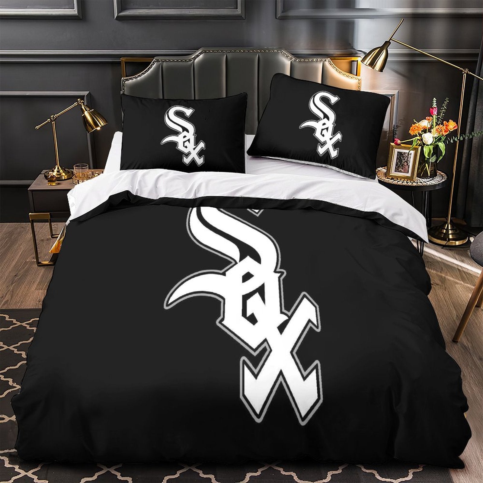Chicago White Sox Bedding Set Quilt Cover Without Filler (Online Order Only)