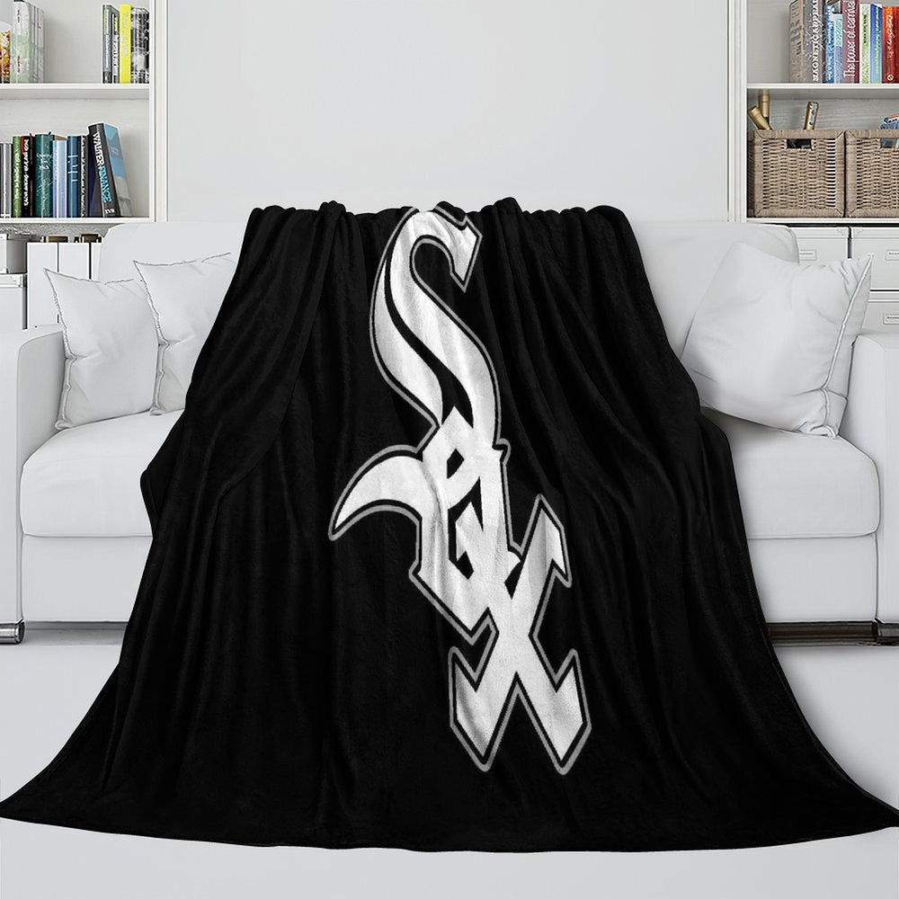 Chicago White Sox Blanket Flannel Throw Room Decoration (Online Order Only)