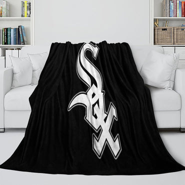 Chicago White Sox Blanket Flannel Throw Room Decoration (Online Order Only)