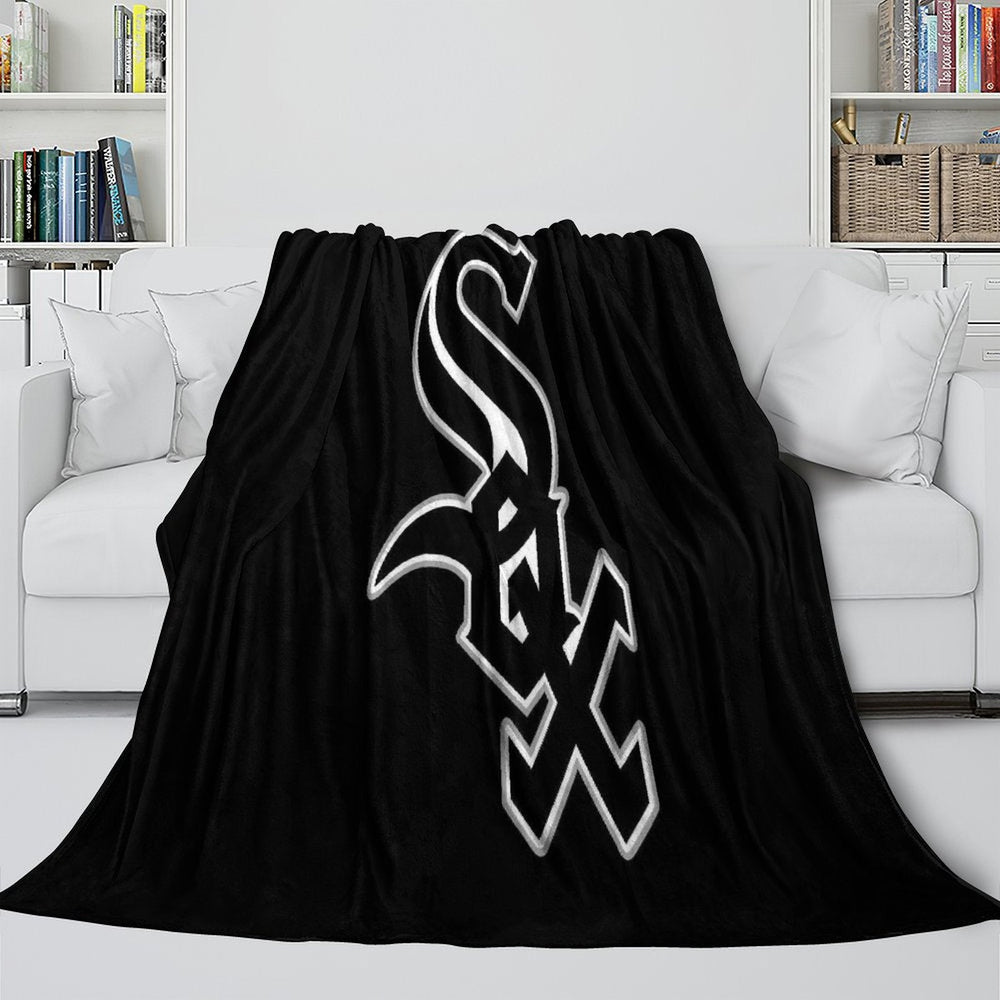 Chicago White Sox Blanket Flannel Throw Room Decoration (Online Order Only)