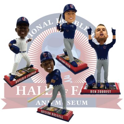Chicago Cubs 2016 World Series Ticket Base Bobbleheads (ONLINE ORDER ONLY)