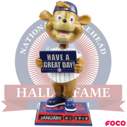 Chicago Cubs Mascot Clark the Cub Calendar Bobblehead (ONLINE ORDER ONLY)