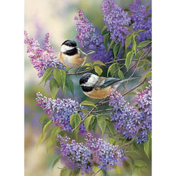 Chickadee Duo 35 Piece Tray Jigsaw Puzzle Cobble Hill (ONLINE ORDER ONLY)