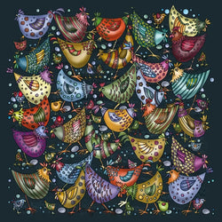 Chicken Pile 239 Piece Jigsaw Puzzle with Display Frame Curiosi (ONLINE ORDER ONLY)