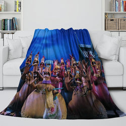 Chicken Run Blanket Flannel Throw Room Decoration (ONLINE ORDER ONLY)