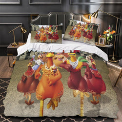 Chicken Run Duvet Cover Bedding Set Without Filler (ONLINE ORDER ONLY)