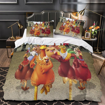 Chicken Run Duvet Cover Bedding Set Without Filler (ONLINE ORDER ONLY)