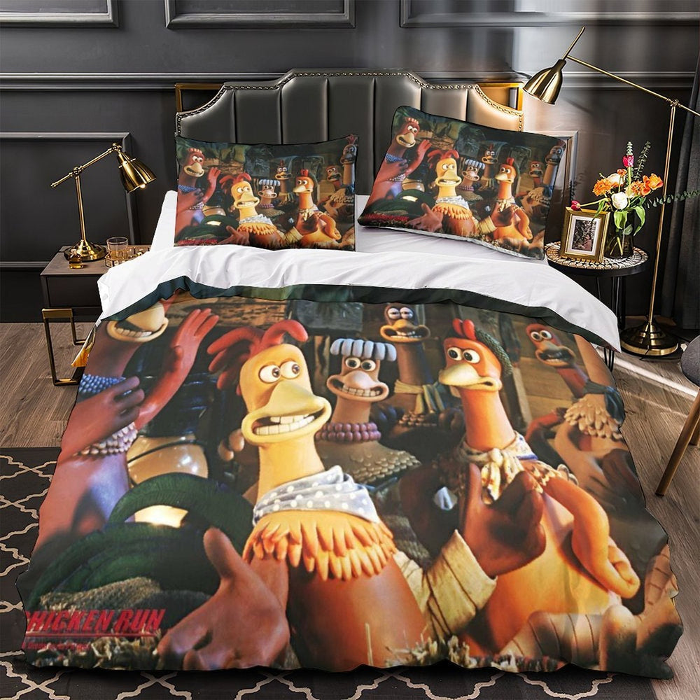 Chicken Run Duvet Cover Bedding Set Without Filler (ONLINE ORDER ONLY)