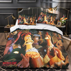 Chicken Run Duvet Cover Bedding Set Without Filler (ONLINE ORDER ONLY)