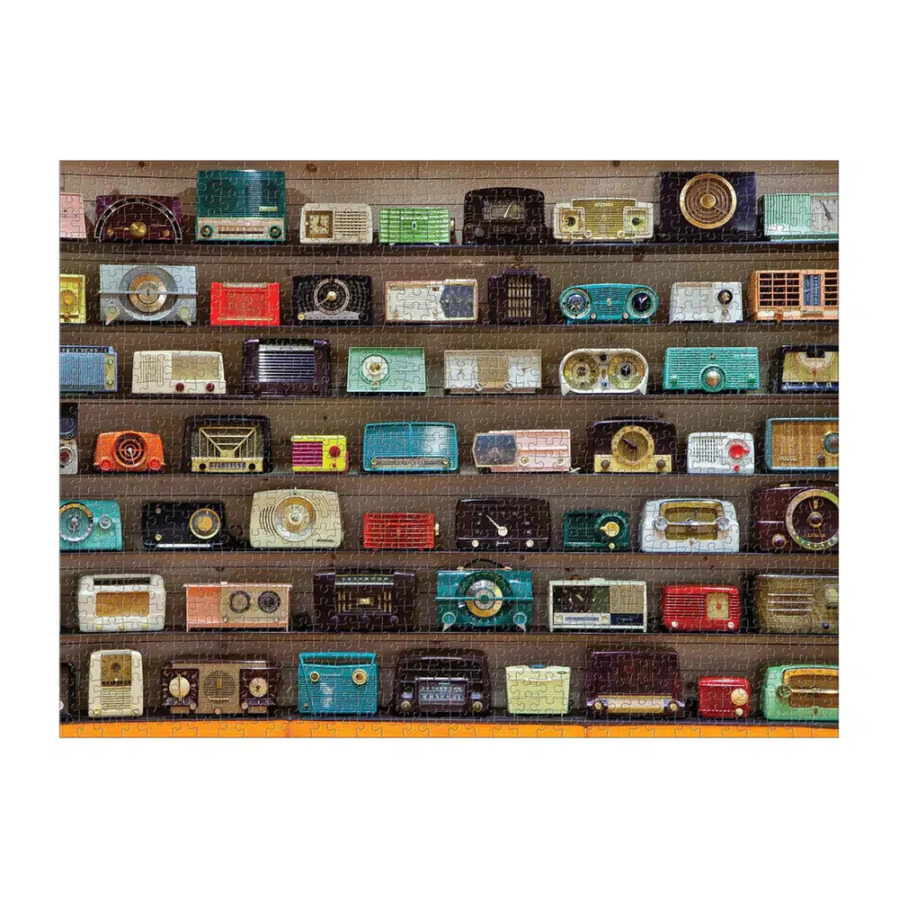 Chihuly Vintage Radios 1000 Piece Jigsaw Puzzle Galison (ONLINE ORDER ONLY)