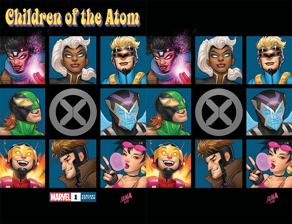 Children Of Atom #1 David Nakayama Brady Bunch Homage Variant (03/10/2021) Marvel (ONLINE ORDER ONLY)