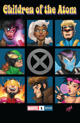 Children Of Atom #1 David Nakayama Brady Bunch Homage Variant (03/10/2021) Marvel (ONLINE ORDER ONLY)