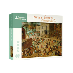Children's Game by Bruegel 2000 Piece Jigsaw Puzzle Pomegranate