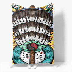 Chinese National Tide Elements Flannel Fleece Throw Cosplay Blanket (Online Order Only)