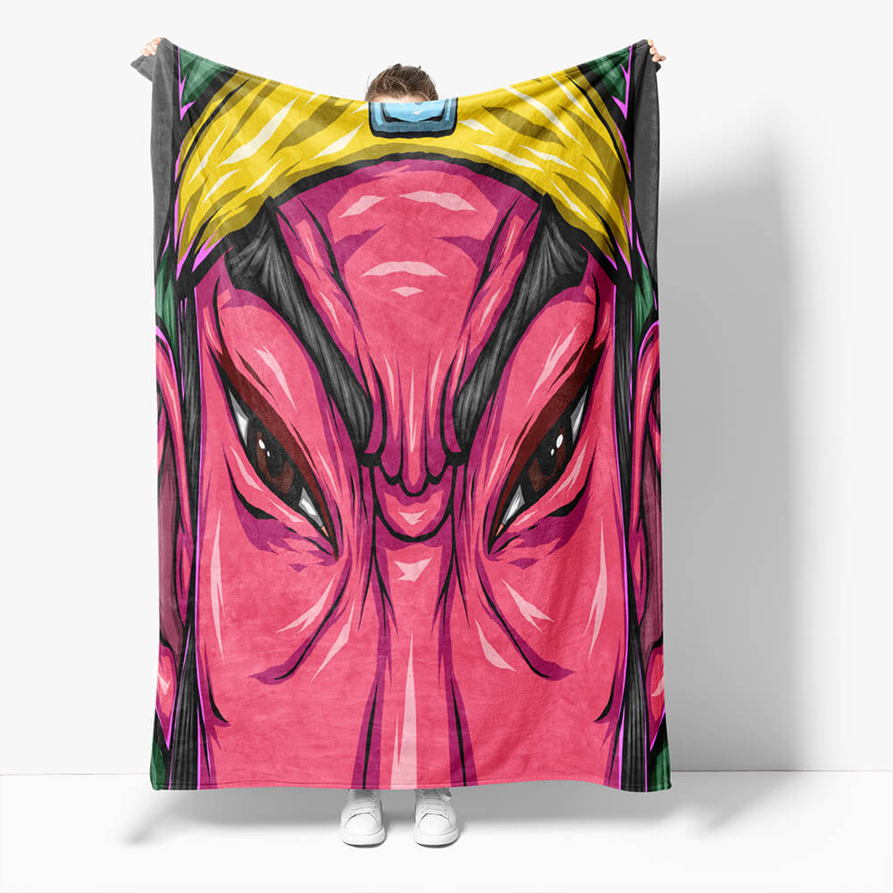 Chinese National Tide Elements Flannel Fleece Throw Cosplay Blanket (Online Order Only)