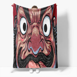 Chinese National Tide Elements Flannel Fleece Throw Cosplay Blanket (Online Order Only)