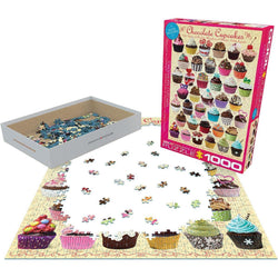 Chocolate Cupcakes 1000 Piece Jigsaw Puzzle Eurographics (ONLINE ORDER ONLY)