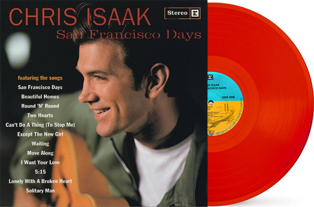Chris Isaak - San Francisco Days (Colored Vinyl, Red, Indie Exclusive) [Vinyl] (ONLINE ORDER ONLY)