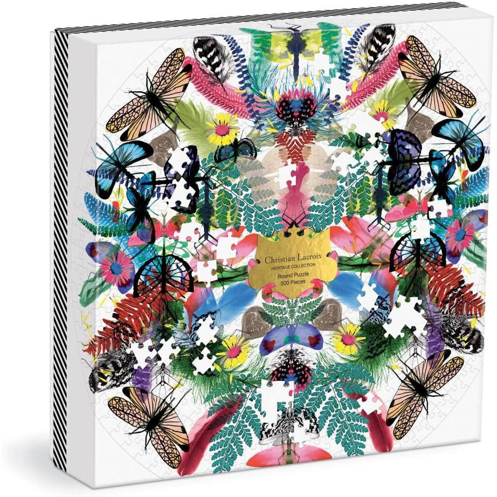 Christian Lacroix Heritage Caribe 500 Piece Round Jigsaw Puzzle Galison (ONLINE ORDER ONLY)