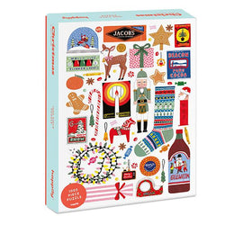 Christmas 1000 Piece Jigsaw Puzzle Happily (ONLINE ORDER ONLY)
