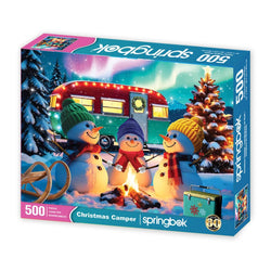 Christmas Camper 500 Piece Jigsaw Puzzle Springbok