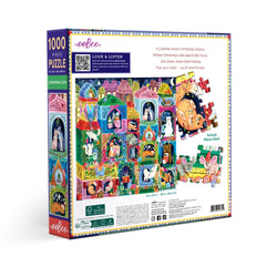 Christmas Cats 1000 Piece Jigsaw Puzzle eeBoo (ONLINE ORDER ONLY)