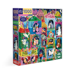 Christmas Cats 1000 Piece Jigsaw Puzzle eeBoo (ONLINE ORDER ONLY)