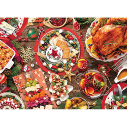 Christmas Dinner 1000 Piece Jigsaw Puzzle Eurographics (ONLINE ORDER ONLY)