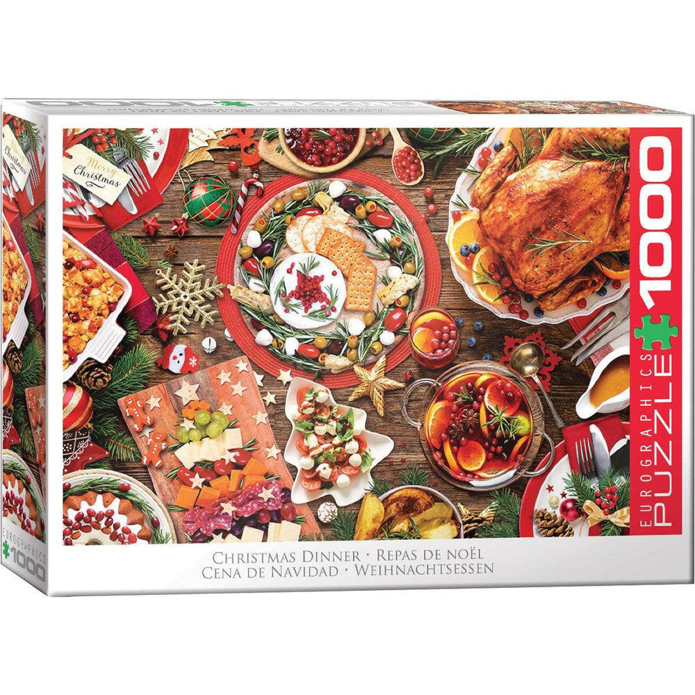 Christmas Dinner 1000 Piece Jigsaw Puzzle Eurographics (ONLINE ORDER ONLY)