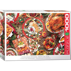 Christmas Dinner 1000 Piece Jigsaw Puzzle Eurographics (ONLINE ORDER ONLY)