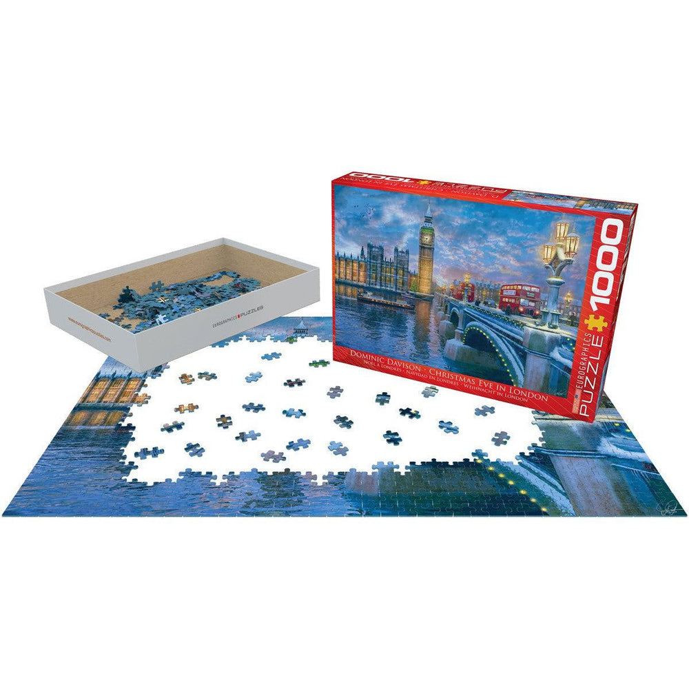 Christmas Eve in London 1000 Piece Jigsaw Puzzle Eurographics (ONLINE ORDER ONLY)