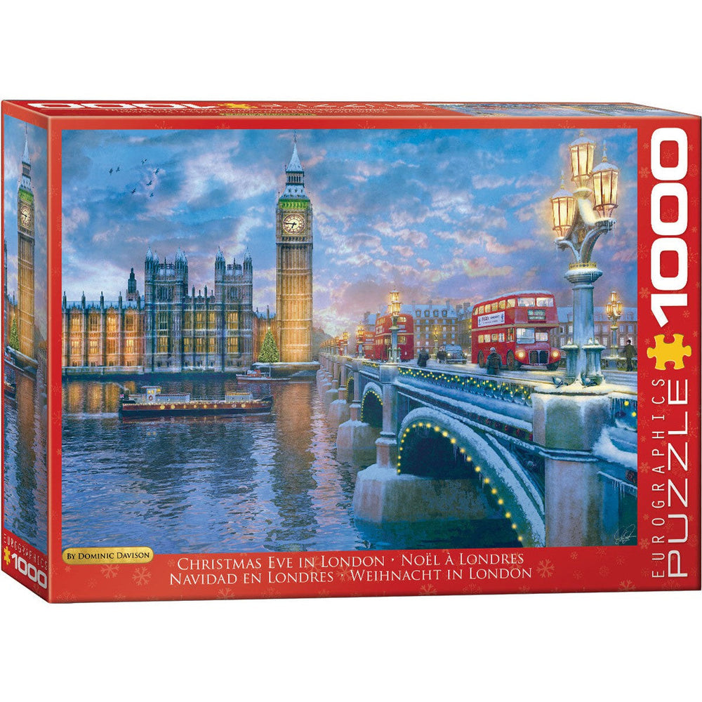Christmas Eve in London 1000 Piece Jigsaw Puzzle Eurographics (ONLINE ORDER ONLY)