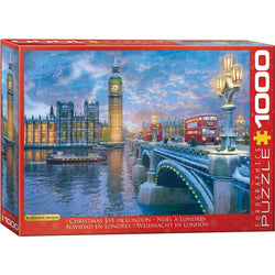 Christmas Eve in London 1000 Piece Jigsaw Puzzle Eurographics (ONLINE ORDER ONLY)