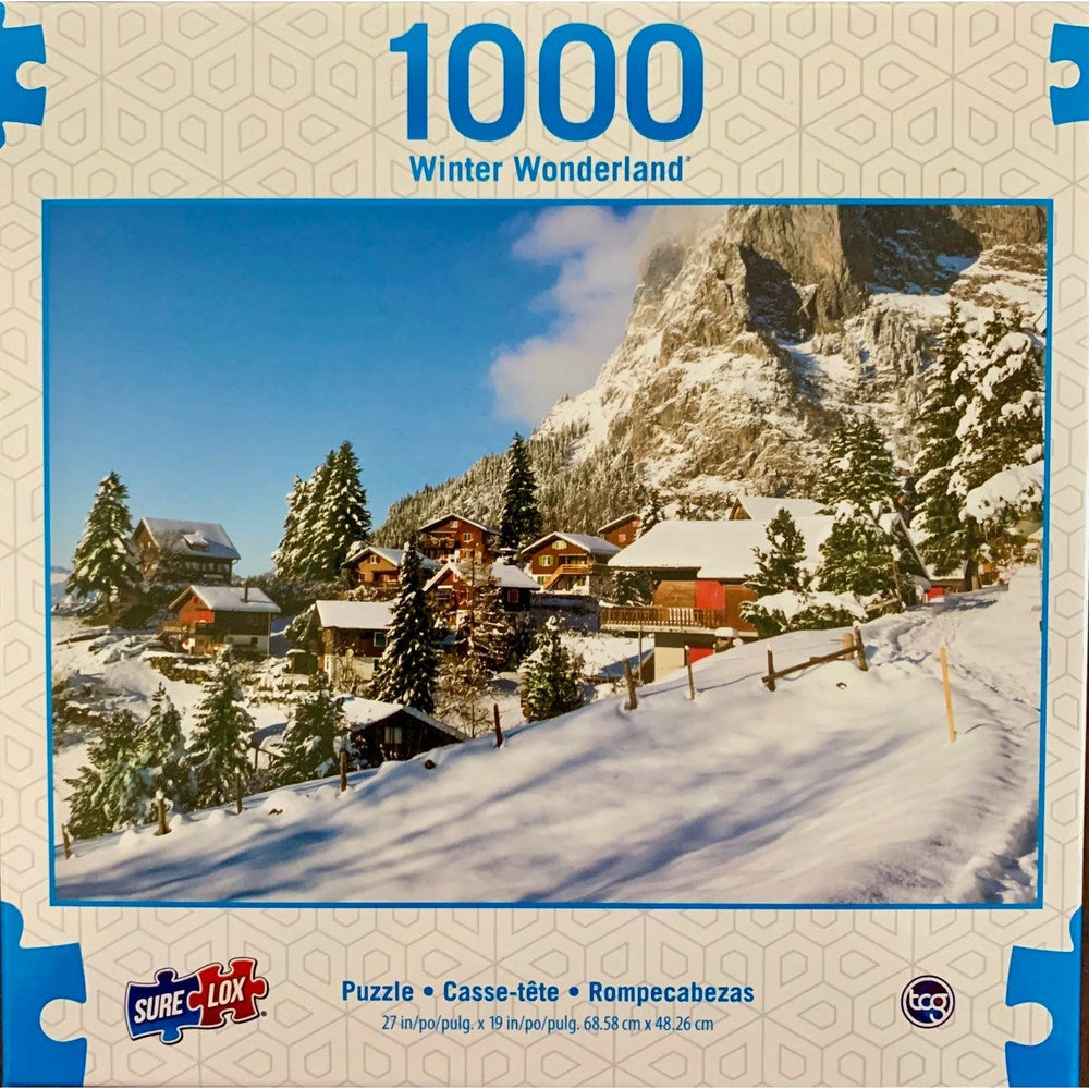 Christmas Holidays Winter Wonderland 1000 Piece Jigsaw Puzzle Sure Lox (ONLINE ORDER ONLY)