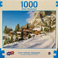 Christmas Holidays Winter Wonderland 1000 Piece Jigsaw Puzzle Sure Lox (ONLINE ORDER ONLY)