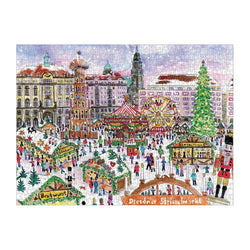 Christmas Market 1000 Piece Jigsaw Puzzle Galison (ONLINE ORDER ONLY)