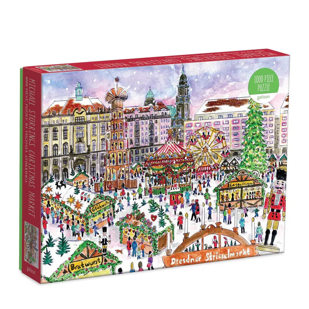 Christmas Market 1000 Piece Jigsaw Puzzle Galison (ONLINE ORDER ONLY)